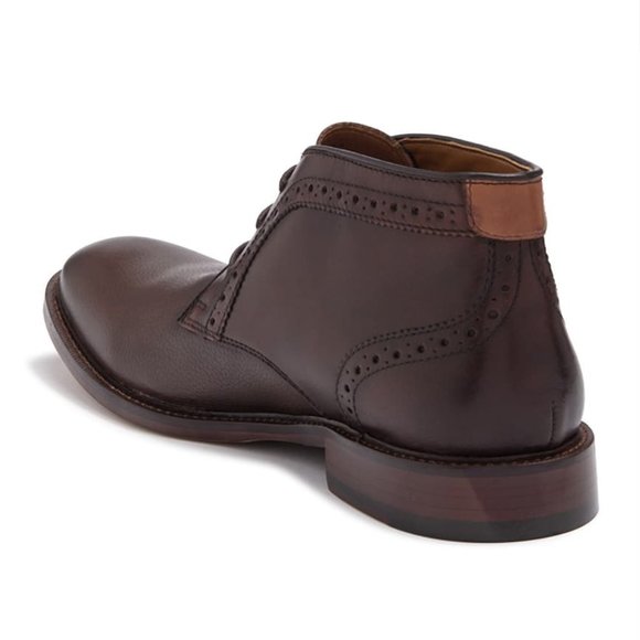 Winthrop Leather Brogue Chukka - Picture 4 of 7